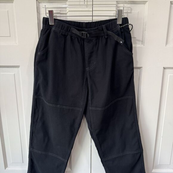 Without Walls UO Belted Hiking Pants Cotton Black Mens Medium Relaxed PRISTINE - Picture 4 of 13